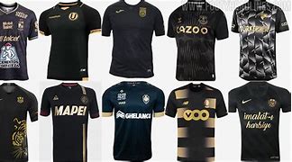 Image result for Gold and Bllack LA Galaxy Jersey