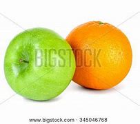Image result for Green Apple and Orange