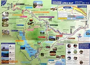 Image result for Hakone Japan Map