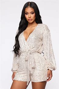 Image result for Sequin Romper Shorts