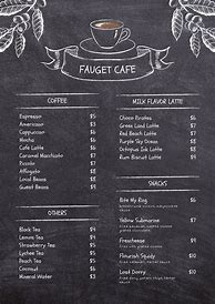 Image result for Cafe Menu Setup