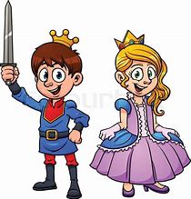 Image result for Cartoon Little Prince and Princess