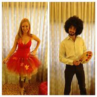 Image result for Bob Ross and Tree Costume
