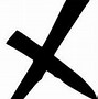 Image result for X-symbol Emoji