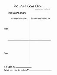 Image result for Pros and Cons of Change Worksheet