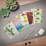 Image result for Black Mystical Background and Cactus Stickers
