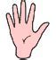 Image result for 1 Finger Hand Clip Art