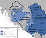 Image result for Map of Serbia and Croatia