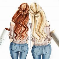 Image result for Cute Friend Drawings