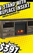 Image result for Rustic TV Console Fireplace