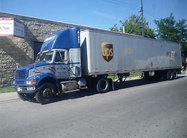 Image result for UPS Freight Truck