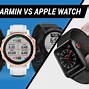 Image result for Apple Watch 7 vs Garmin