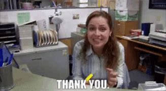 Image result for Office Tank You GIF