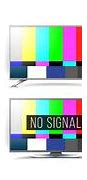 Image result for No Signal TV Test