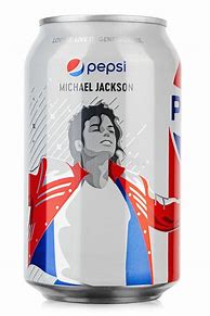 Image result for Michael Jackson Pepsi Can