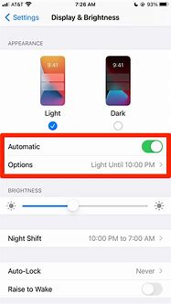 Image result for iPhone 11 Dark vs Light Mode