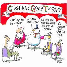 Image result for Christmas Therapy Meme