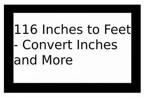 Image result for Convert Inches to Feet