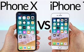 Image result for iPhone 7 vs iPhone X