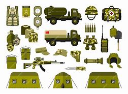 Image result for Army Military Equipment Clip Art
