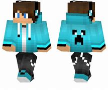 Image result for Front of Mcpe Skins That Are Blue