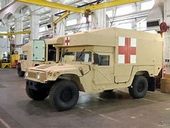 Image result for Humvee Ambulance Top On Truck