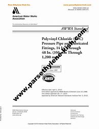 Image result for AWWA C900 PDF