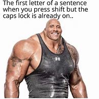Image result for The Rock Meme Text