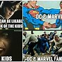 Image result for DC Against Marvel Memes