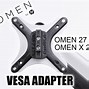 Image result for HP Omen 27 Vesa Mount Adapter