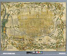 Image result for Old Kyoto Map