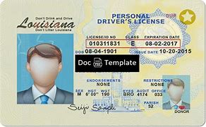 Image result for Louisiana Real ID