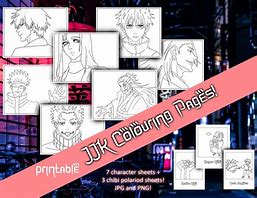 Image result for Jjk Anime Girl Printable