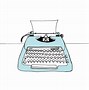 Image result for Typewriter Illustration