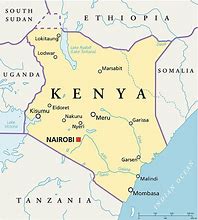Image result for Kenya Map Clip Art