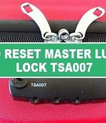 Image result for Master TSA Lock Reset