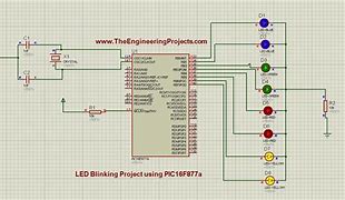 Image result for Cach Code LED 8X8 Bang Pic 16F877