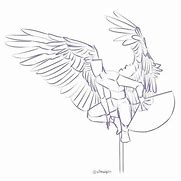 Image result for Winged People Poses Art