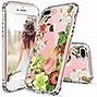 Image result for iPhone 8 Plus Case Clear with Flowers