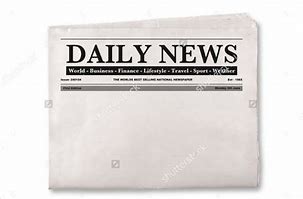 Image result for Blank Breaking News Newspaper Headline Template