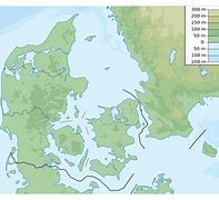 Image result for Denmark Physical Map