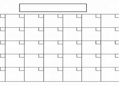 Image result for Full Size Blank Printable Calendar