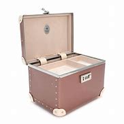 Image result for Rose Gold Vanity Suitcase