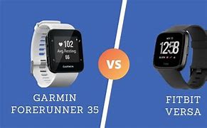Image result for Garmin and Fitbit Comparison Chart