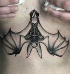 Image result for Evil Bat Tattoo Drawing