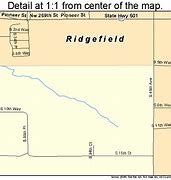 Image result for Printable Map of Ridgefield WA