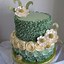 Image result for Green Themed Birthday Cake