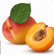Image result for Apricot Cut in Half
