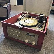 Image result for Old Record Player Front View