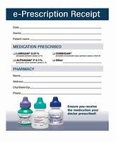 Image result for Prescription Receipt